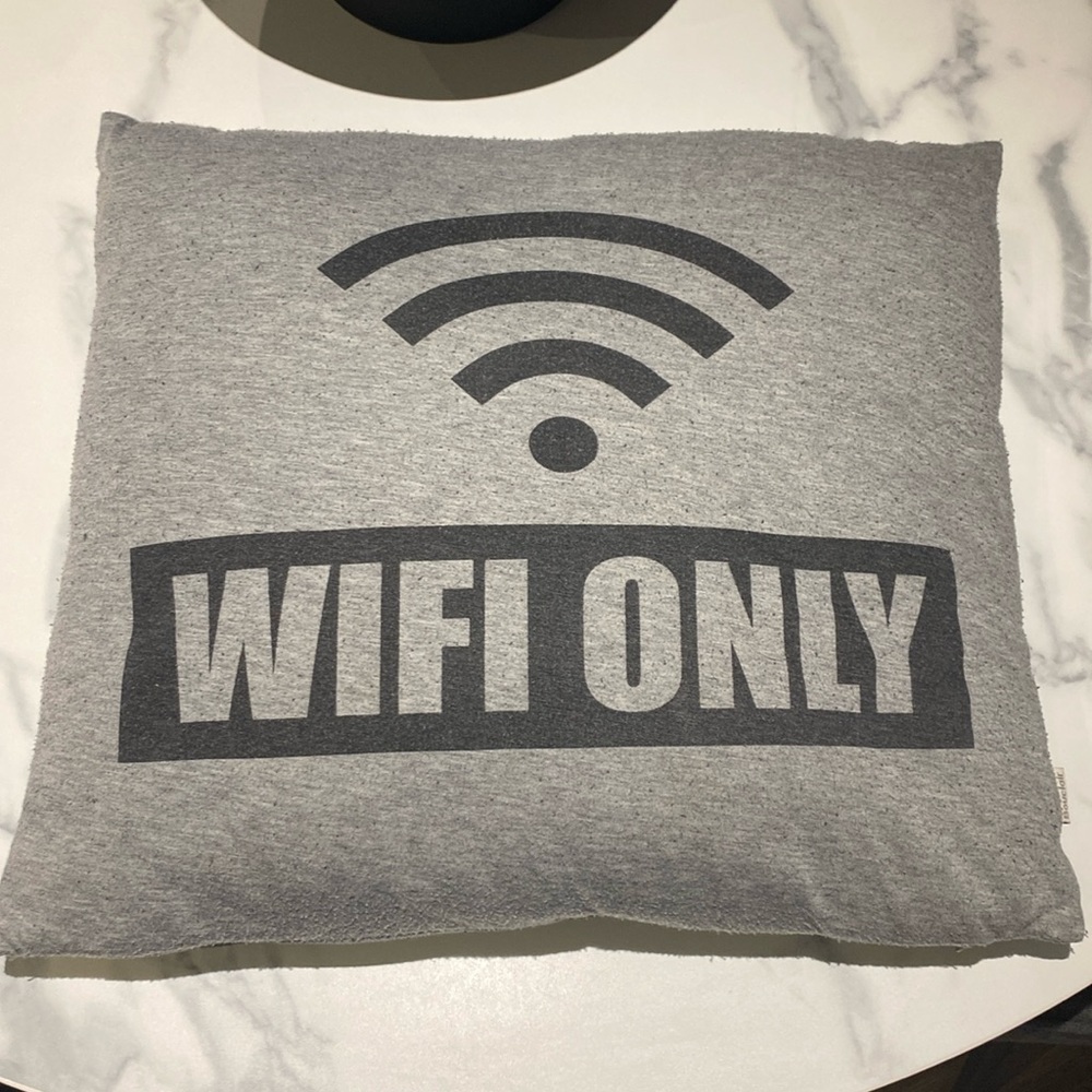 Wifi only decorative pillow for teen